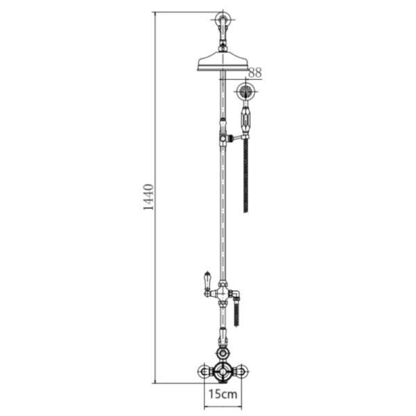 klassieke-opbouw-thermostatische-douchekraan-WB1850X1-afmetingen.2